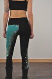 Galaxy Print Jersey Leggings