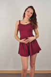 Sweetheart Romper with Pockets