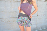 Vintage Cut Lounge Shorts In Shadow