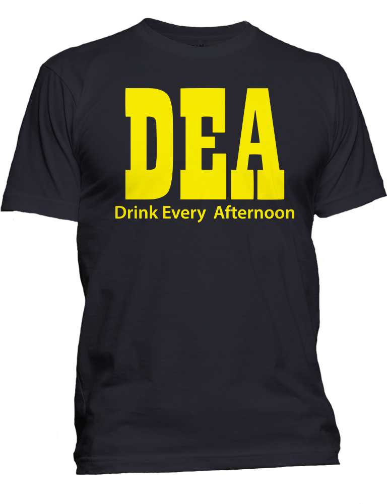 httpsproductsmens dea drink every afternoon college tee funny drinking party t shirt