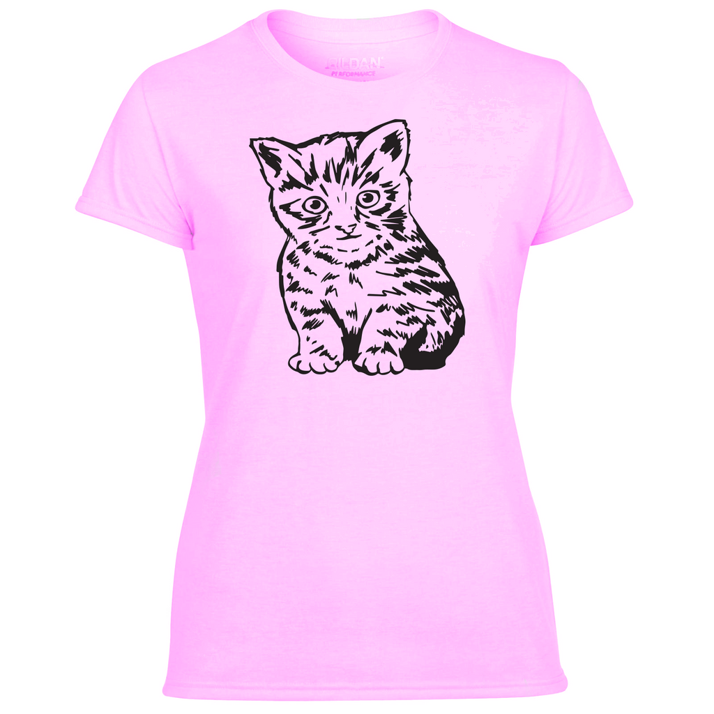 Cute Kitten Fashion T-Shirt – Victory Ink