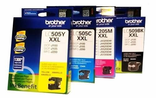 Tinta Brother Lc 505 Magenta Para Dcp J100 J105 Mfc J200 Office Plaza 9934