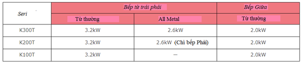 Bếp Từ Nhật All Metal