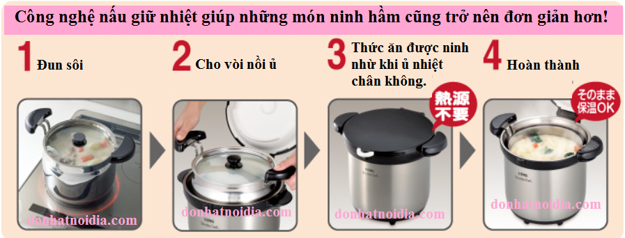 Nồi ủ Thermos KBG-4500