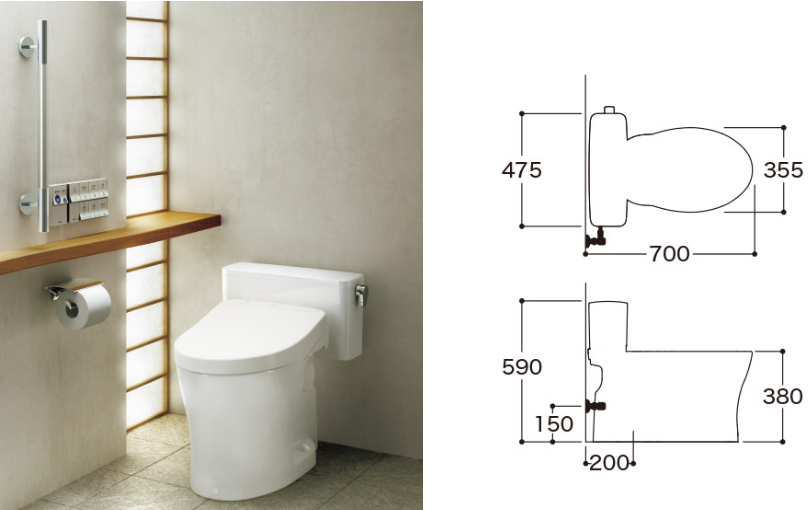 Bồn cầu Toto CFS497B