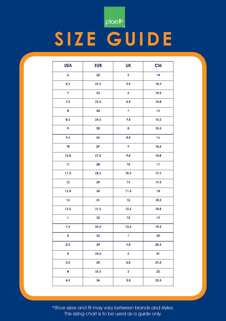 فرق clarks childrens shoe measure 