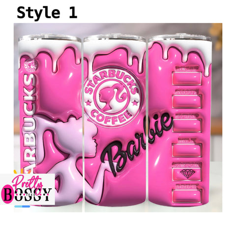LV Barbie tumbler – Your Mom Designs