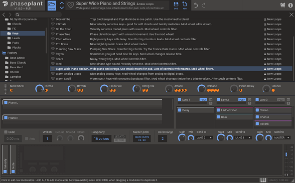 New Loops - Phase Plant Synths Expansion (Phase Plant Synths Presets)