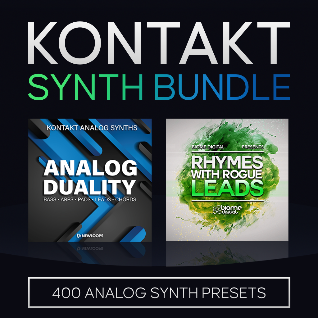 Kontakt Synth Bundle - 401 Analogue Synths – New Loops