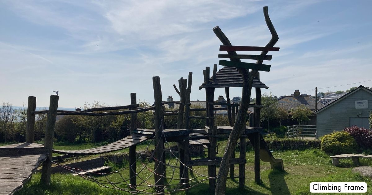 Ayr Park St Ives Cornwall Climbing Frame