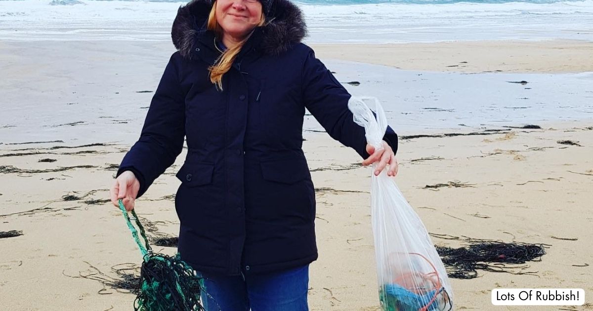 Beach Clean St Ives Cornwall Black Friday