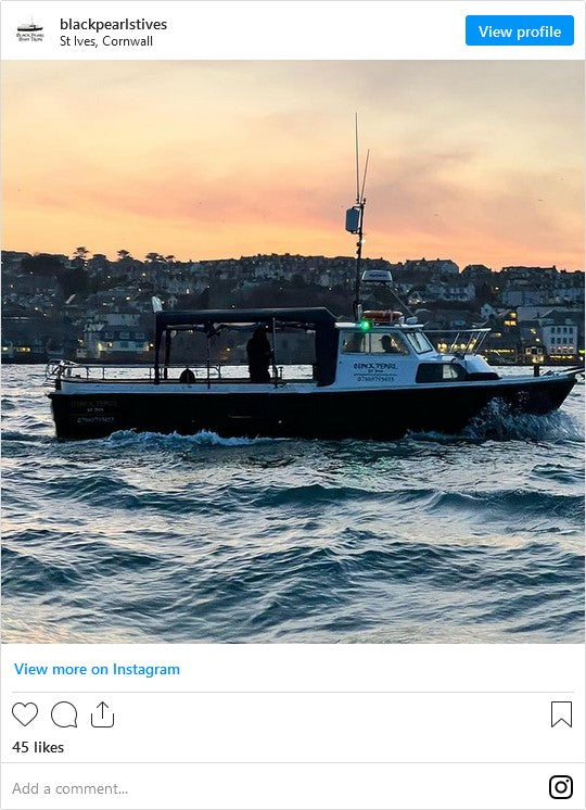 Black Pearl Boat Trips St Ives Cornwall