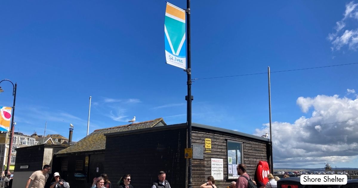 Fishermens Lodges St Ives Cornwall Shore Shelter