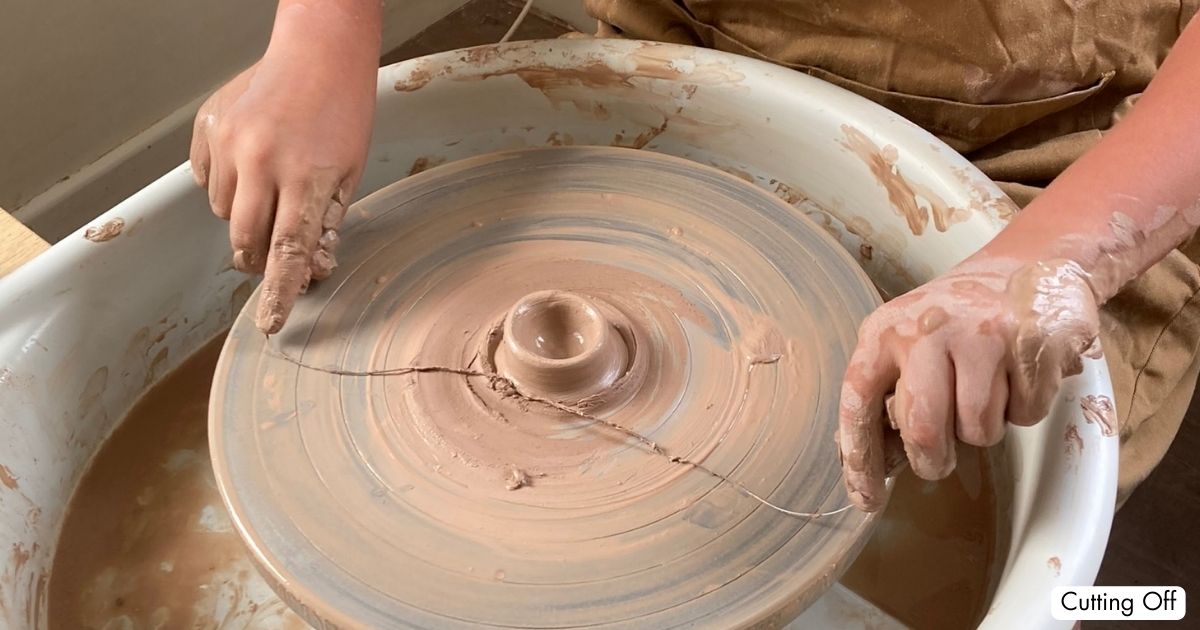 The Leach Pottery Cutting Off