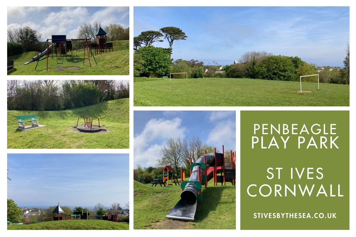 Penbeagle Play Park St Ives Cornwall