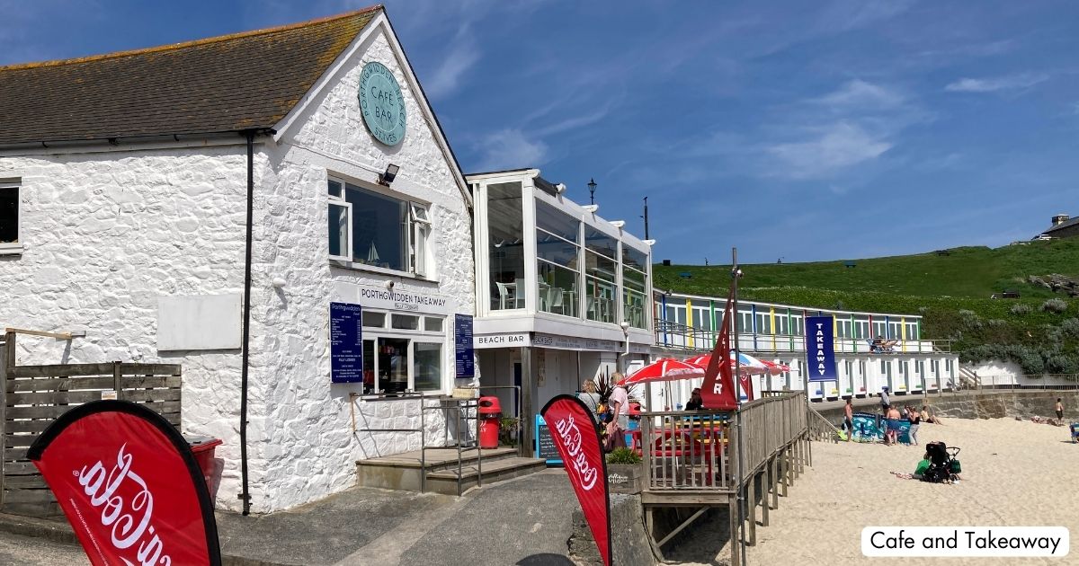 Porthgwidden Beach St Ives Cornwall Cafe and Takeaway