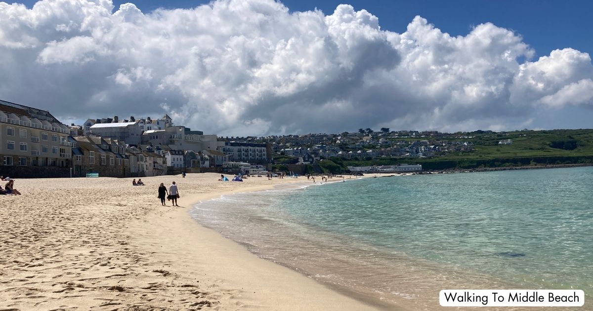 Porthmeor Beach St Ives Cornwall