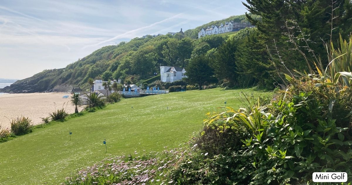 Porthminster Beach St Ives Cornwall Mini Golf Course