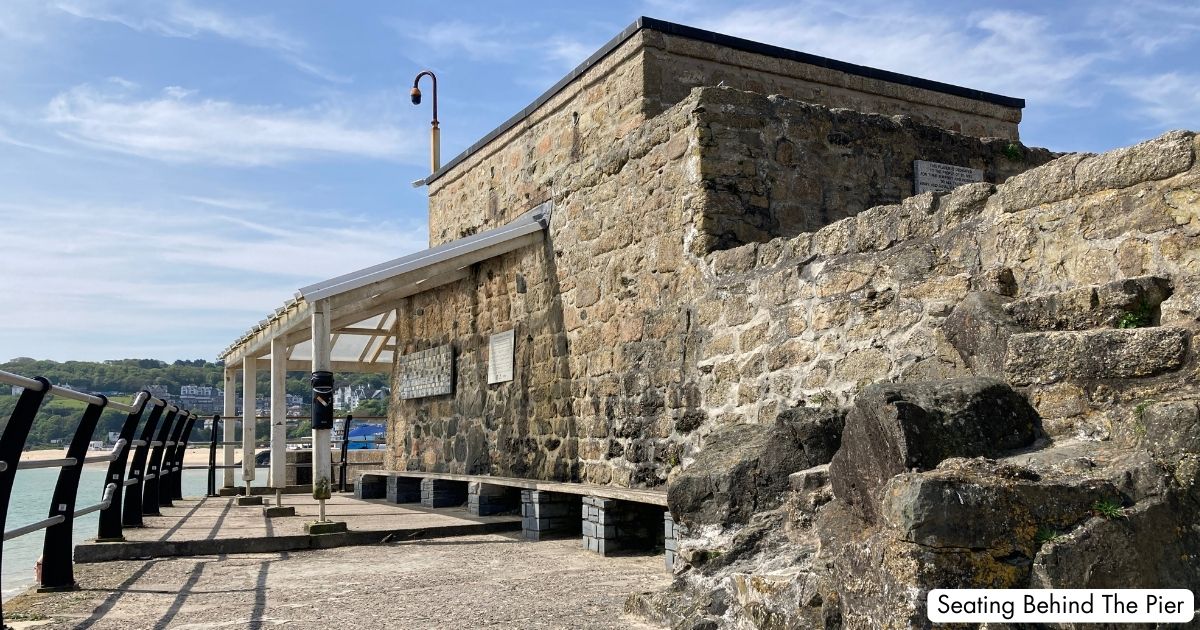 Smeaton's Pier St Ives Cornwall Seating