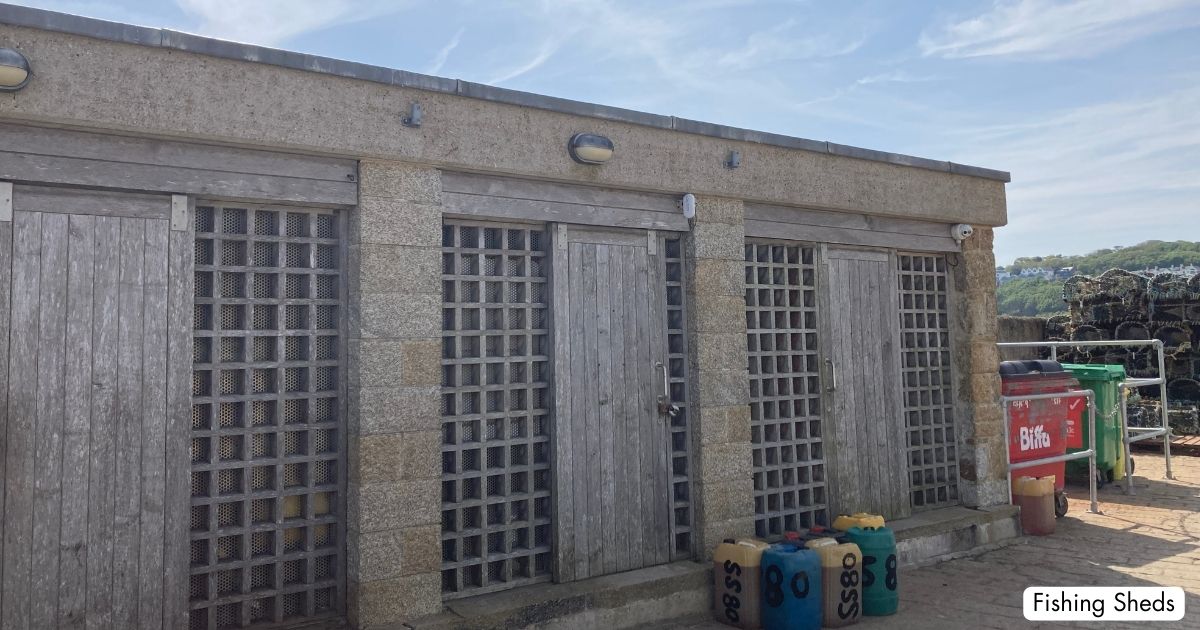 Smeaton's Pier St Ives Cornwall Fish Sheds