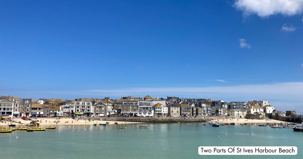 St Ives Harbour Beach Cornwall 2 Beaches