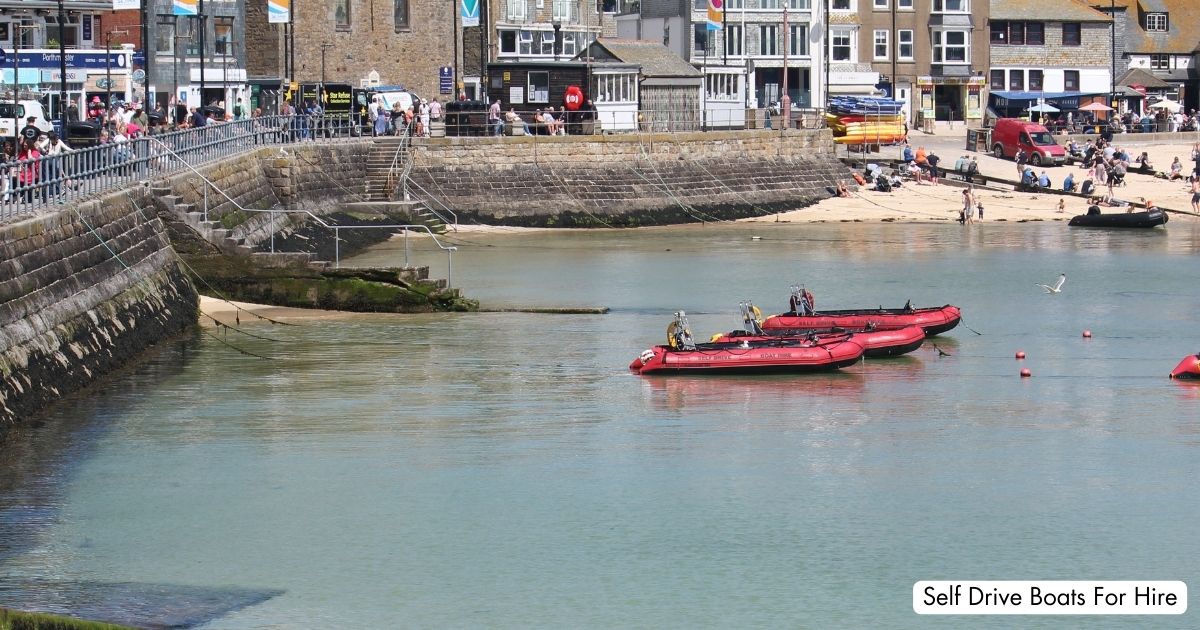 St Ives Harbour Beach Cornwall Boat Hire