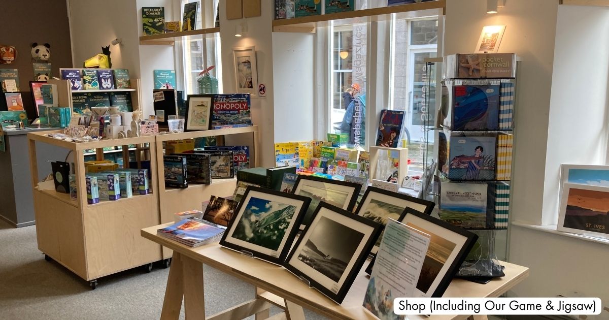 St Ives Library Cornwall Shop