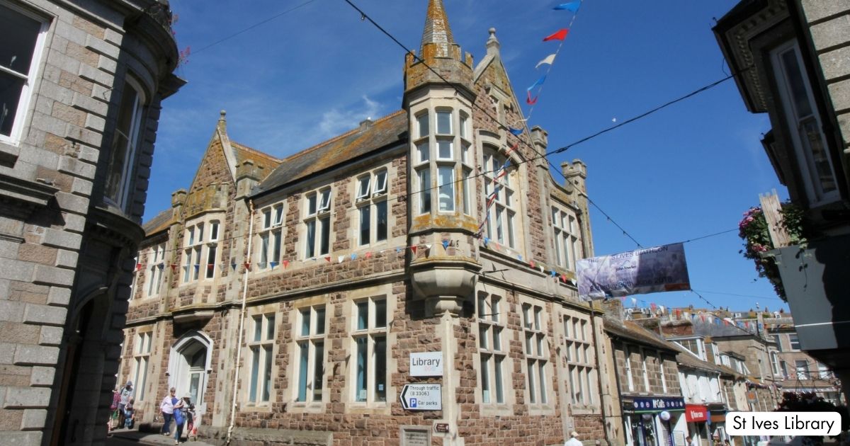 St Ives Library Cornwall