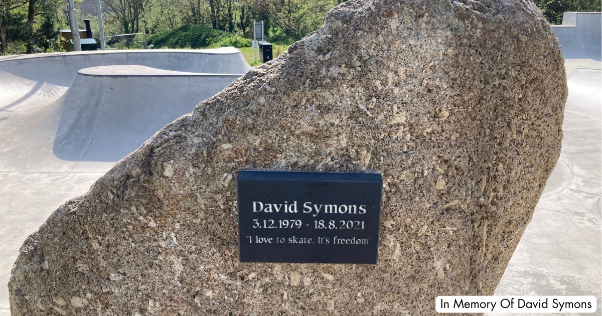 St Ives Skate Park David Symons Memorial