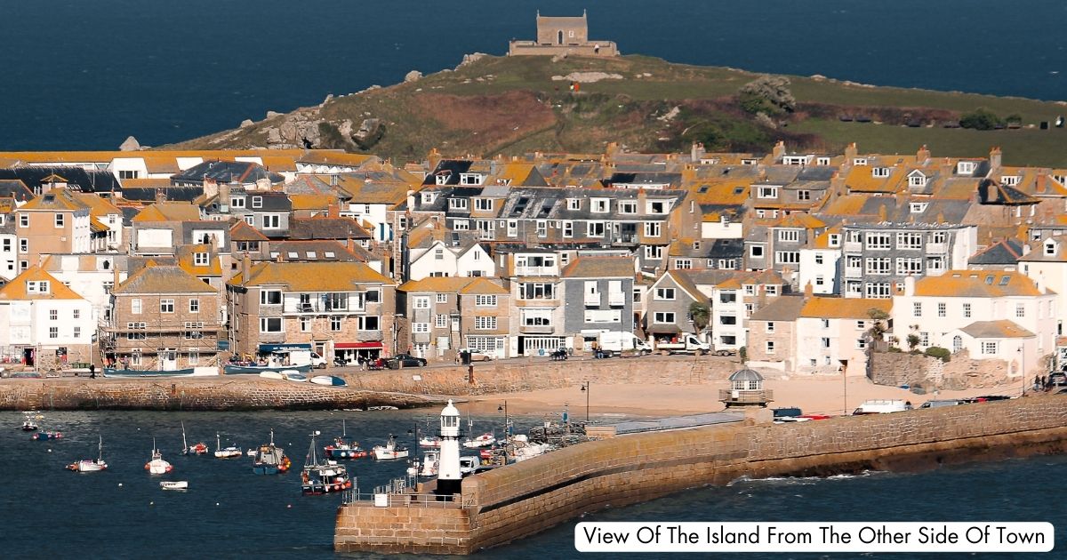 The Island St Ives Cornwall View Across The Harbour