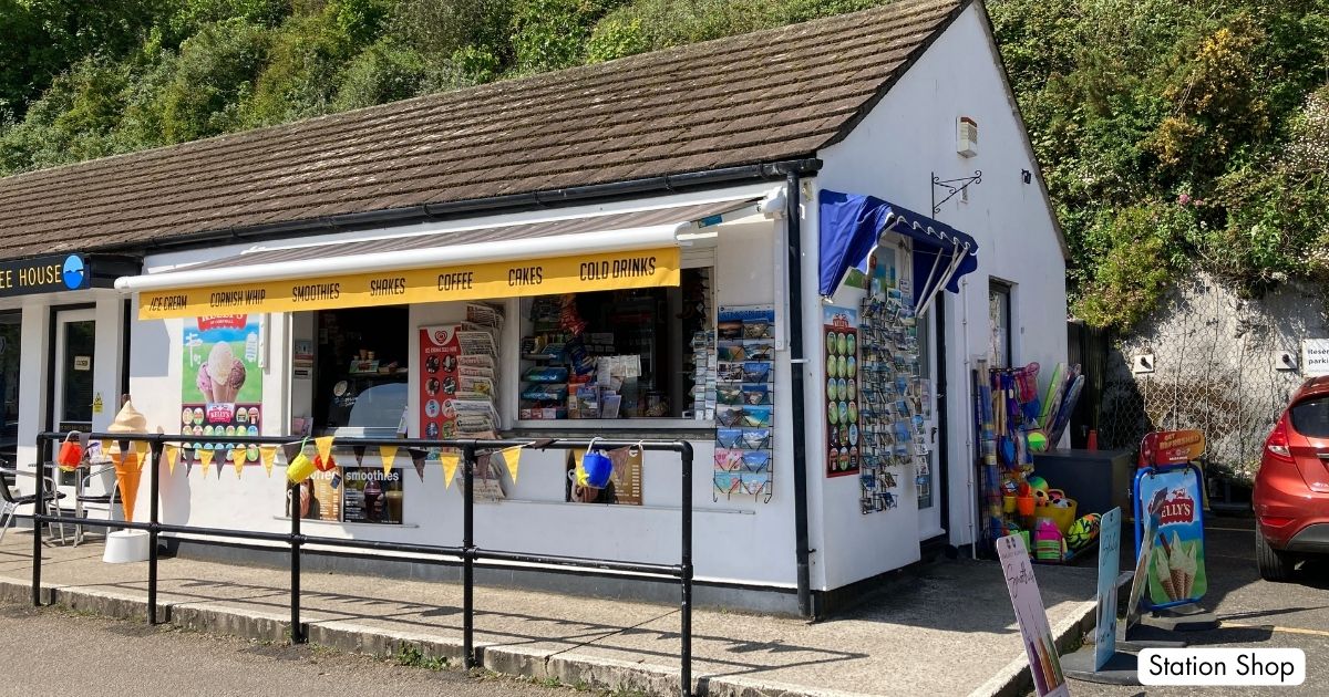 St Ives Train Cornwall Station Shop