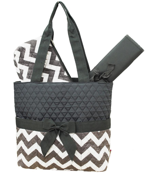 chevron changing bag