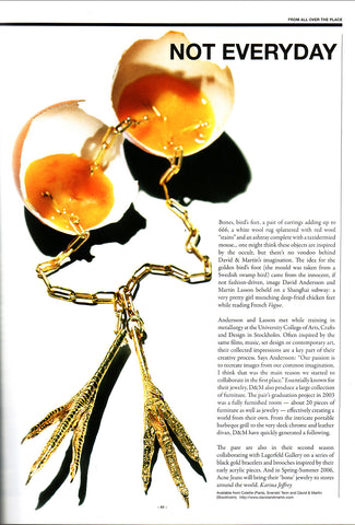 David&Martin Jewellery Sweden in media 