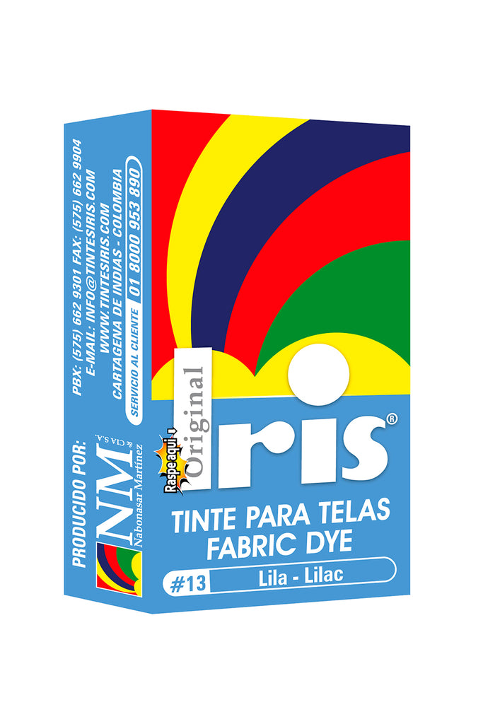 IRIS TINTE TELAS 9GR – Sema