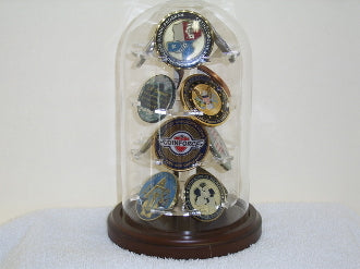 Super Bowl LVIII Badge and Coin Display Frame