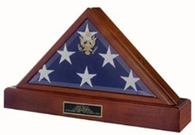 Larghe american flag case, Military flag display case, Large flag Frame