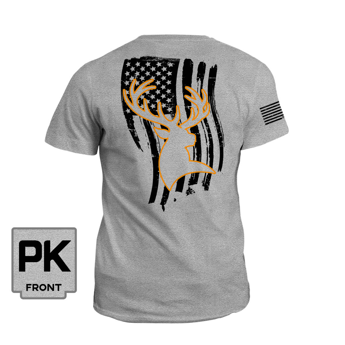 Deer Hunting American Flag - PrintedKicks