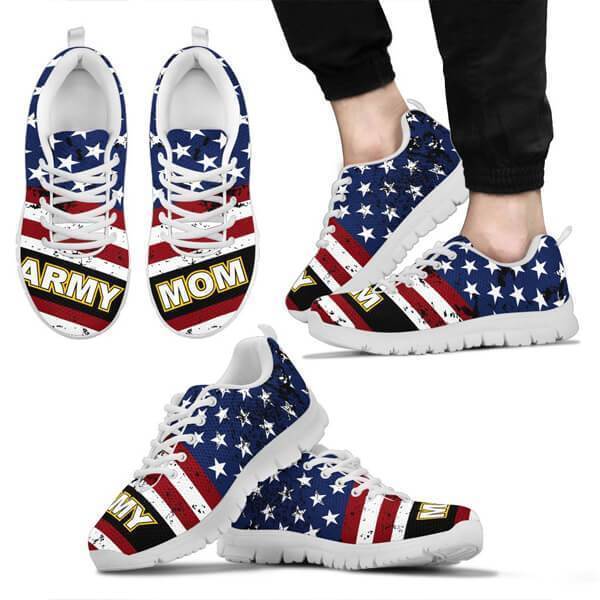 Army Mom Premium Mesh Sneakers 