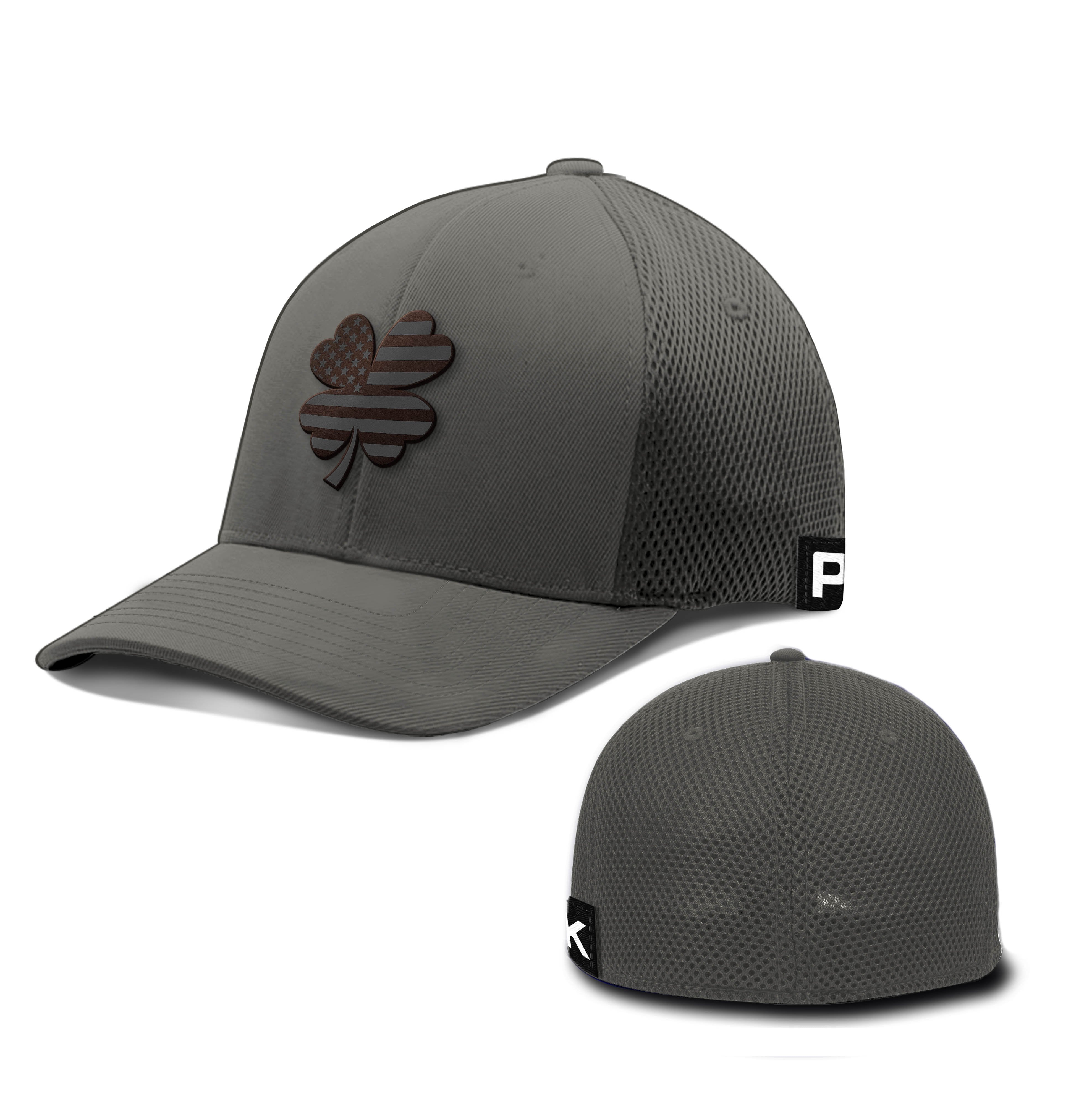 Black Clover Flag Leather Patch Hats - CLEARANCE