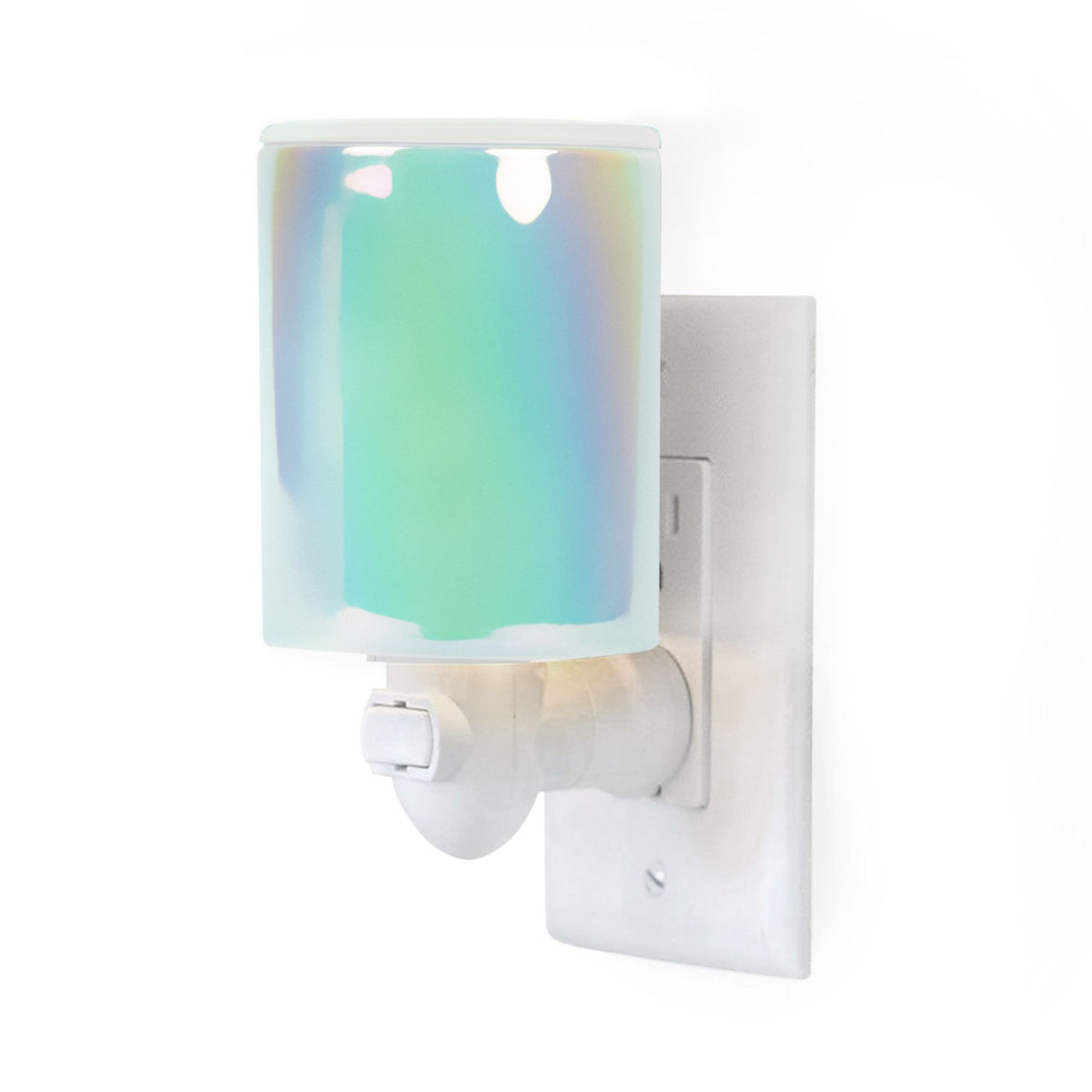 Opalescent (Iridescent Pink)Timer Outlet Wall Plug-In Wax Warmer