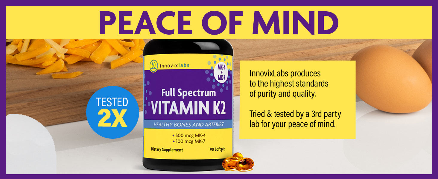 Peace of mind - tried & tested by a 3rd party lab for your peace of mind