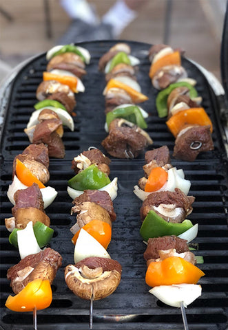 Steak Kabobs on the Grill