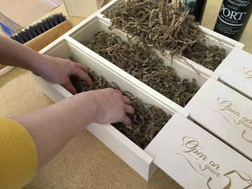 How to Pack Wine In Our Boxes: Step Two