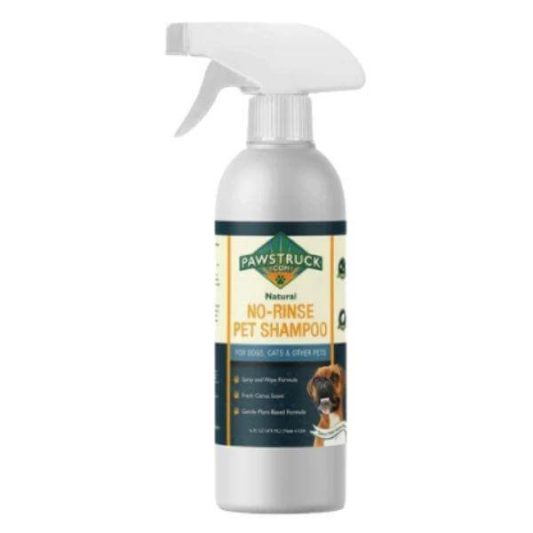 Pawstruck No-Rinse Dry Dog Shampoo for Dogs & Cats - Pawstruck.com product image