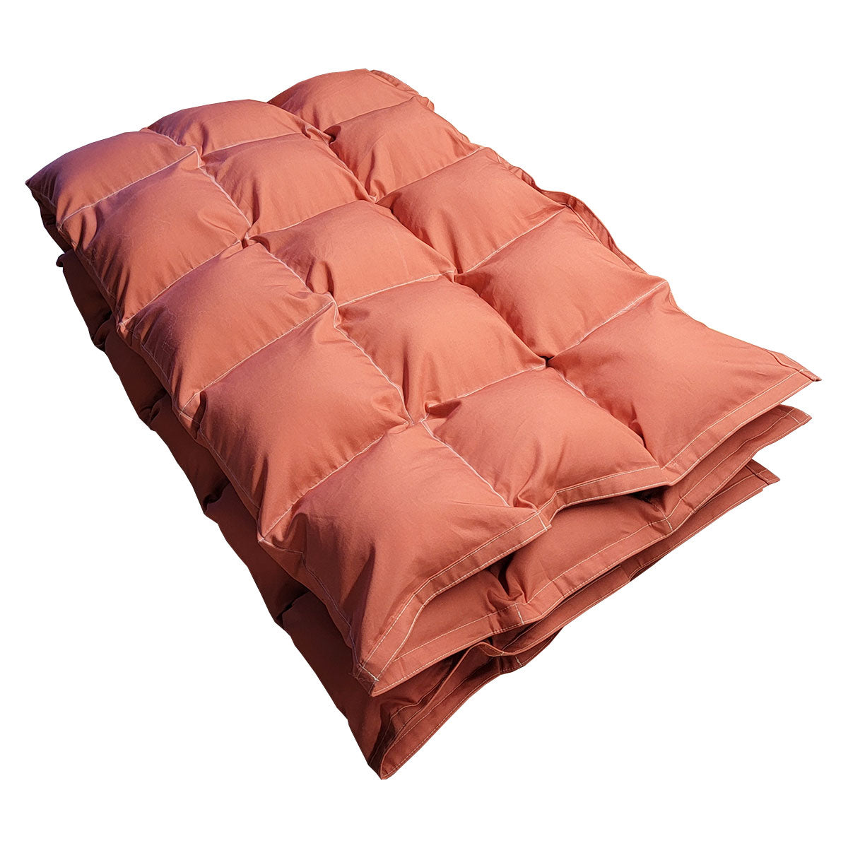 Clearance Weighted Blanket - Medium 12 lb Terracotta (for 100 lb user)