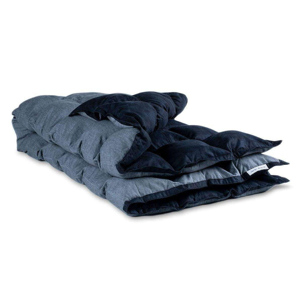 Stock Weighted Blanket - Large Peppered Gray and Charcoal
