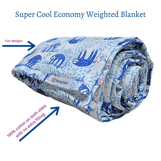 Clearance Weighted Blanket - Small 6 lb Friendly Fish (for 50 lb user) –  SensaCalm