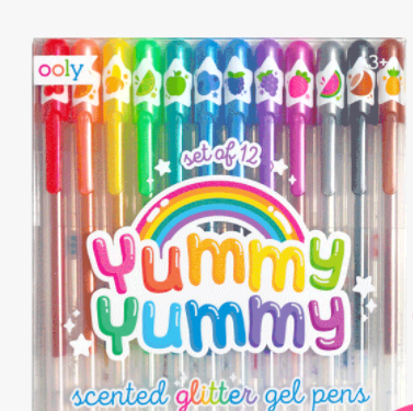 Yummy Scented Glitter Gel Pens – dear hannah