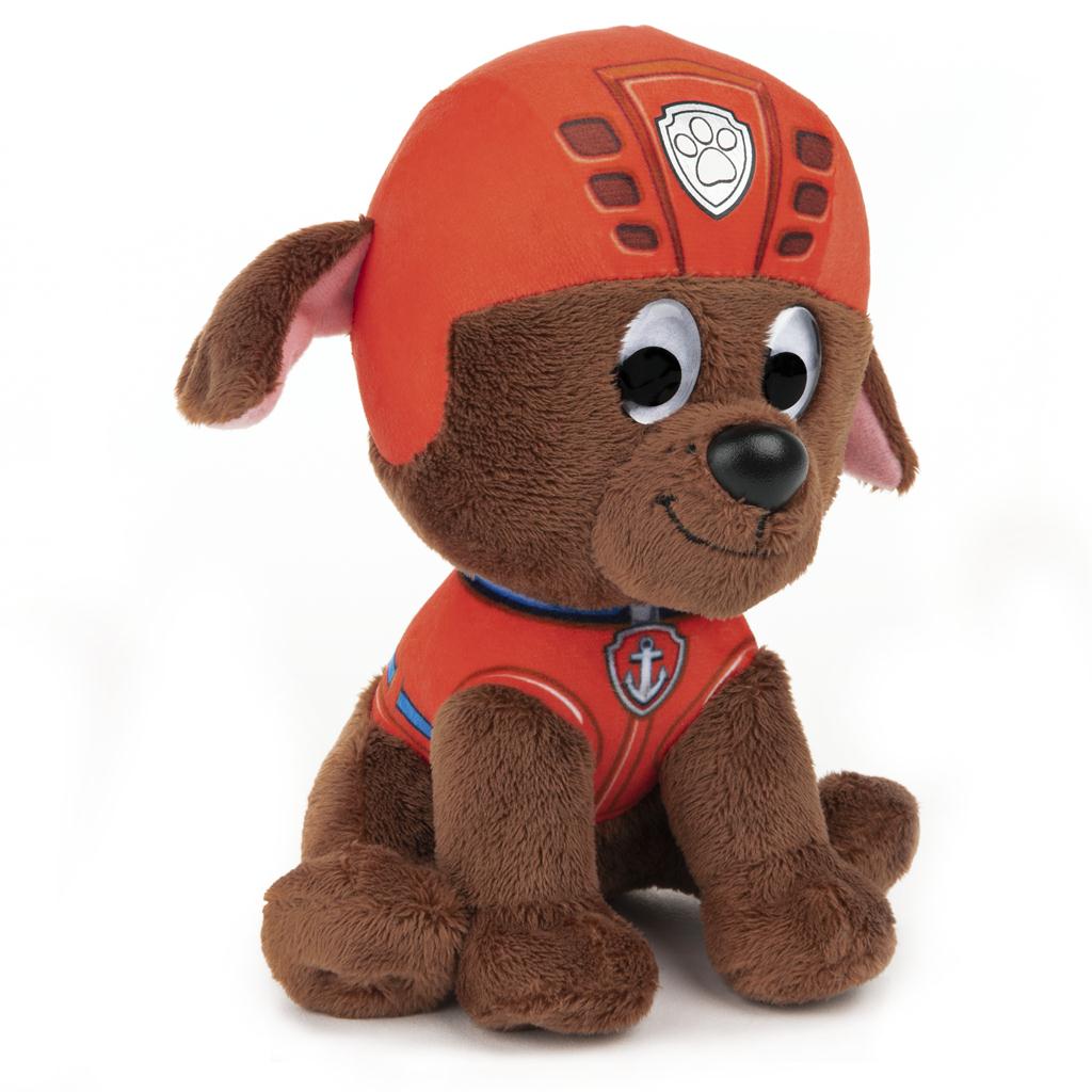 GUND Paw Patrol Rubble in Signature Construction Uniform For Ages 1 and Up,  9”