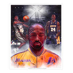 Androo's Art - Kobe Bryant - Black Mamba 5 Time Champion